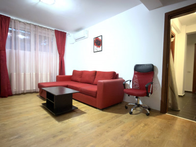 2 camere decomandat, mobilat complet, 49 mp, metrou 12 min