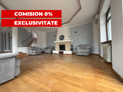 De inchiriat Vila 6 camere Baneasa Ion Ionescu de la Brad Plan Secund