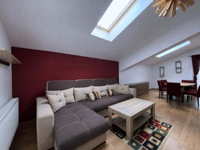 PENTHOUSE MANSARDAT, TERASĂ VEDERE PANORAMICĂ, 122 MP, LOC PARCARE, SECTOR 4